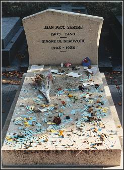 Grab von Beauvoir und Sartre